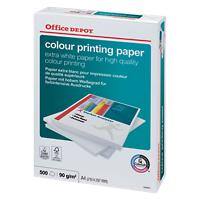 Office Depot Colour printing A4 Druckerpapier Weiß 90 g/m² Matt 500 Blatt