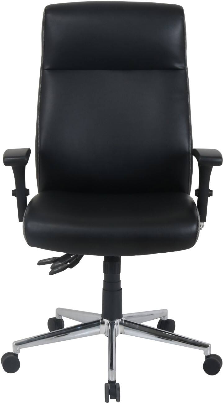 Realspace Chefsessel Artemis Kunstleder Schwarz