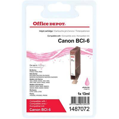 Kompatible Office Depot Canon BCI-6PM Tintenpatrone Magenta