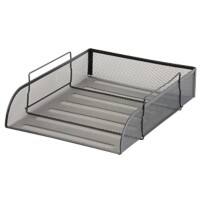 Office Depot Briefablage Metallnetz Schwarz 25,5 x 33,5 x 7 cm