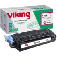 Viking 124A Kompatibel HP Tonerkartusche Q6003A Magenta