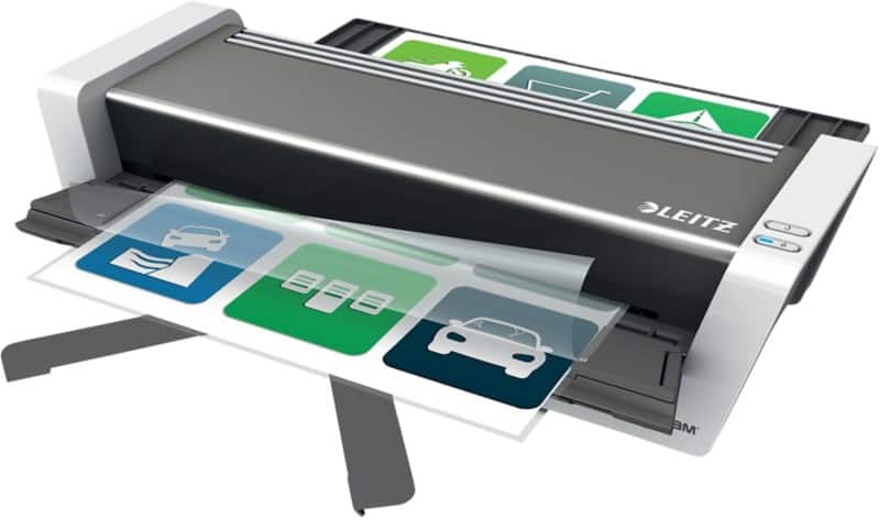 Leitz iLAM Touch 2 Turbo A3 Laminiergerät 7520 Highspeed 1500 mm/min. 1 Min. Aufwärmzeit Bis zu 2 x 250 (500) Mikron