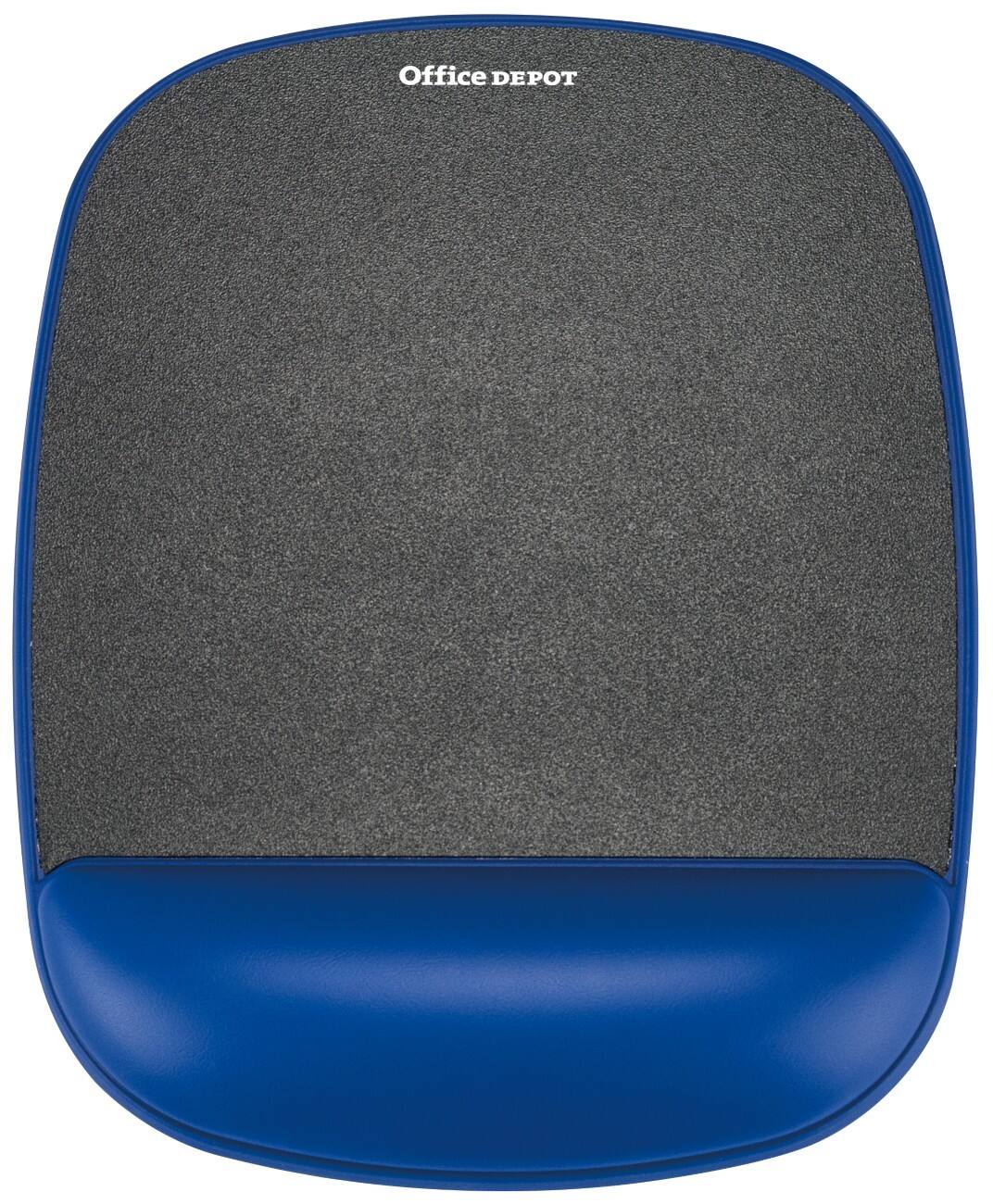 Office Depot Mauspad mit Handgelenkauflage Gel Schwarz, Blau