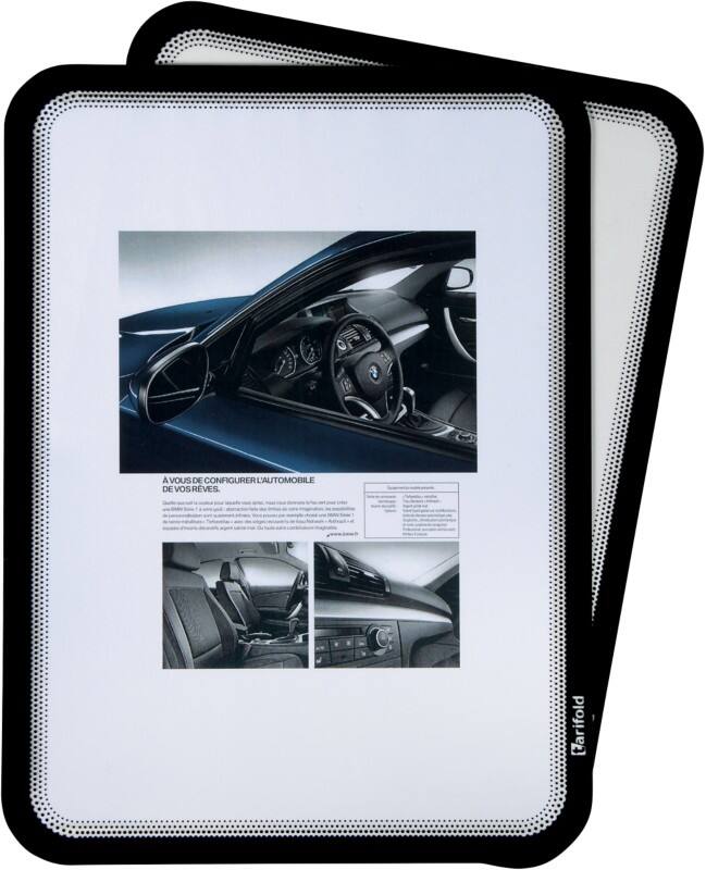 Djois Magneto A4 Inforahmen Schwarz 194907  2 Stück