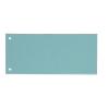 KANGARO Blanko Trennstreifen Spezial Blau Karton Rechteckig 2 Löcher 07071-03 100 Stück