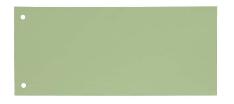 KANGARO Trennblätter  Spezial Grün Pappkarton Rechteckig 2 Löcher 07071-01 100 Stück