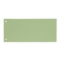 KANGARO Trennblätter  Spezial Grün Pappkarton Rechteckig 2 Löcher 07071-01 100 Stück