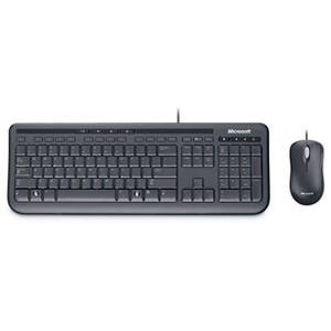 Microsoft Ergonomisches Kabelgebundenes Tastatur-Maus-Set 600 QWERTZ