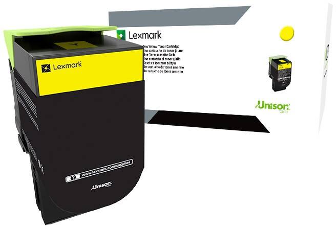 Lexmark Original Tonerkartusche 71B20Y0 Gelb