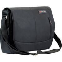 Monolith Laptoptasche Courier Polyester Schwarz 41,5 x 13 x 31 cm