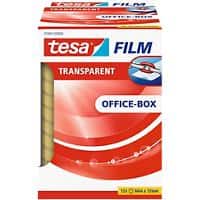 tesa Klebeband tesafilm Office-Box Transparent 12 mm (B) x 66 m (L) PP (Polypropylen) 12 Rollen