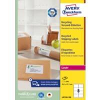 Avery LR7165-100 Universaletiketten A4 Weiß 99,1 x 67,7 mm 100 Blatt à 8 Etiketten