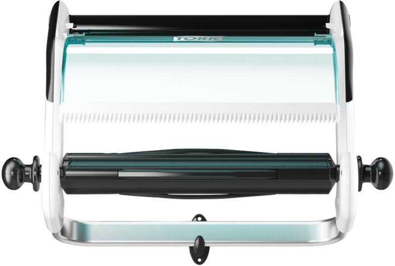 Tork Performance 652100 W1 Handtuchrollenspender Metall, Kunststoff Manuell Türkis, Weiß