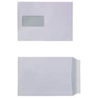 Office Depot Briefumschläge Mit Fenster C5 162 (B) x 229 (H) mm Abziehstreifen Weiß 90 g/m² 500 Stück