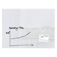 Sigel Artverum Glastafel Magnetisch Einseitig 120 (B) x 100 (H) cm Weiß