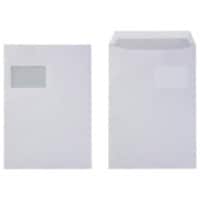 Office Depot Briefumschläge Mit Fenster C4 229 (B) x 324 (H) mm Abziehstreifen Weiß 120 g/m² 250 Stück