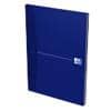 OXFORD Office Essentials A4 Fallgebunden Blau Pappcover Notizbuch kariert 96 Blatt