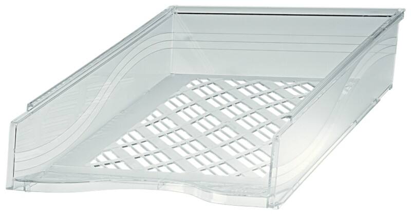 Bene Briefablage 60100 DIN A4 Polystyrol Transparent 25,5 x 37 x 6,5 cm