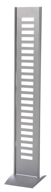 Kerkmann Tec-art A4 Prospektständer Silber 6337 300 (B) x 400 (T) x 1.660 (H) mm