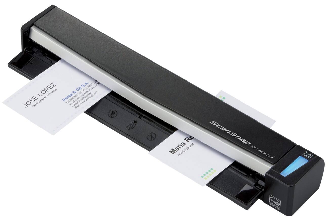 FUJITSU S1100i A4 Mobiler Dokumentenscanner 600 dpi Netzwerkkompatibel Wi-Fi Verbindung Schwarz