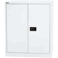 Bisley Flügeltürenschrank Universal Verkehrsweiß 914 x 400 x 1.000 mm