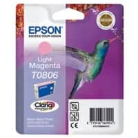 Epson T0806 Original Tintenpatrone C13T08064011 Hell Magenta