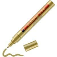 edding 750 Permanent Lackmarker Gold Mittel Rundspitze 2 - 4 mm