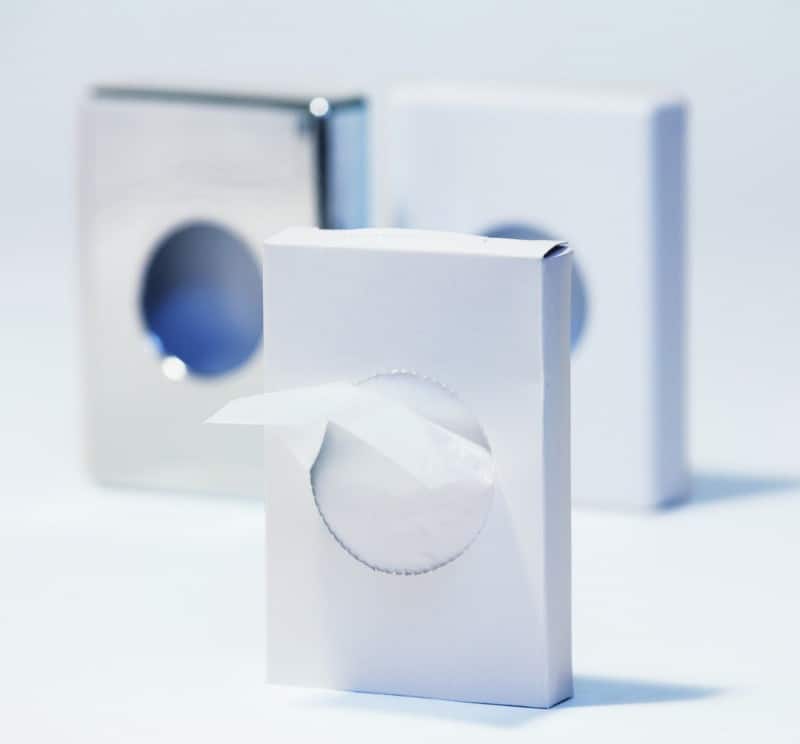 DEISS Hygienebeutel 1.5 L  Weiß PE (Polyethylen) 12 Mikron 30 Stück