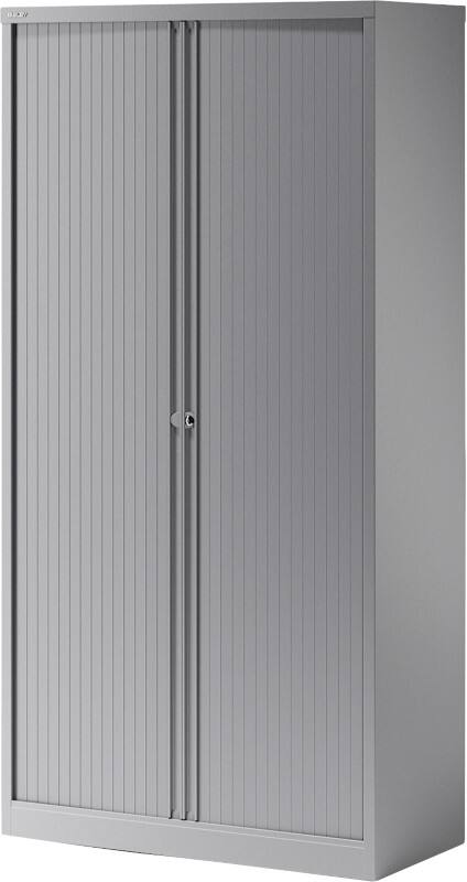 Bisley Rollladenschrank Essentials Silber 1.000 x 470 x 1.985 mm