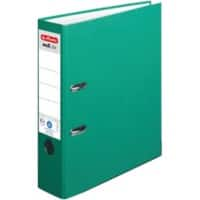 herlitz maX.file nature plus Ordner A4 80 mm Grün 2 Ringe 10841518 Pappkarton, PP (Polypropylen) Texturiert Hochformat