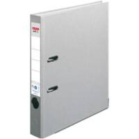 herlitz maX.file Nature Plus Ordner A4 55 mm Grau 2 Ringe Pappkarton, Packpapier Texturiert Hochformat