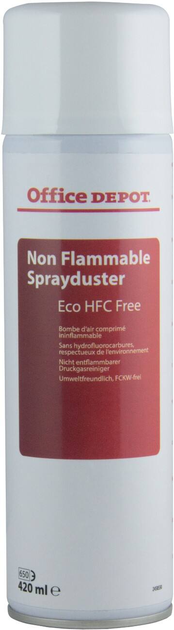 Office Depot Druckluftspray Aktivkohle Rot, Weiß