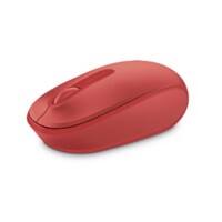 Microsoft Kabellose Ergonomische Maus Beidhändig 1850 Rot