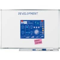 Legamaster wandmontierbares magnetisches Whiteboard Emaille Profeßional 180 x 90 cm