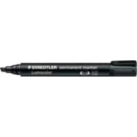 STAEDTLER Lumocolor Keypoint Keilspitze Permanentmarker Breit Keilspitze 2,0 - 5,0 mm Schwarz Nachfüllbar