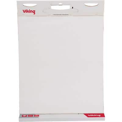 Viking Freihstehendes Table Top Flipchart 60 x 50 cm Weiß 20 Blatt