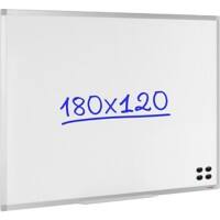 Viking Whiteboard Magnetisch Lackierter Stahl Einseitig 180 (B) x 120 (H) cm