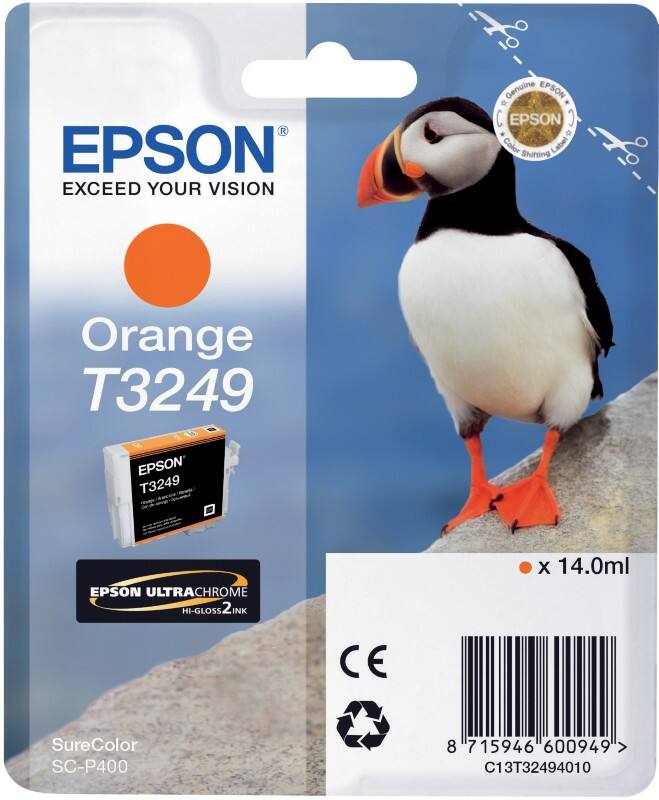 Epson T3249 Original Tintenpatrone T3249 Orange