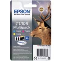 Epson T1306 Original Tintenpatrone C13T13064012 Cyan, magenta, gelb 3 Stück Multipack