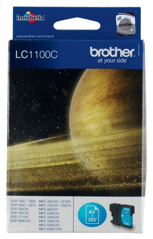 Brother LC1100C Original Tintenpatrone Cyan