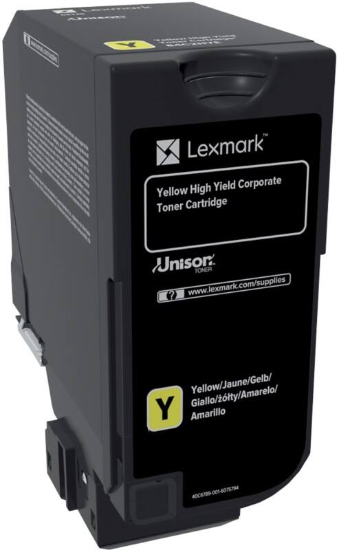 Lexmark Original Tonerkartusche 84C2HYE Gelb