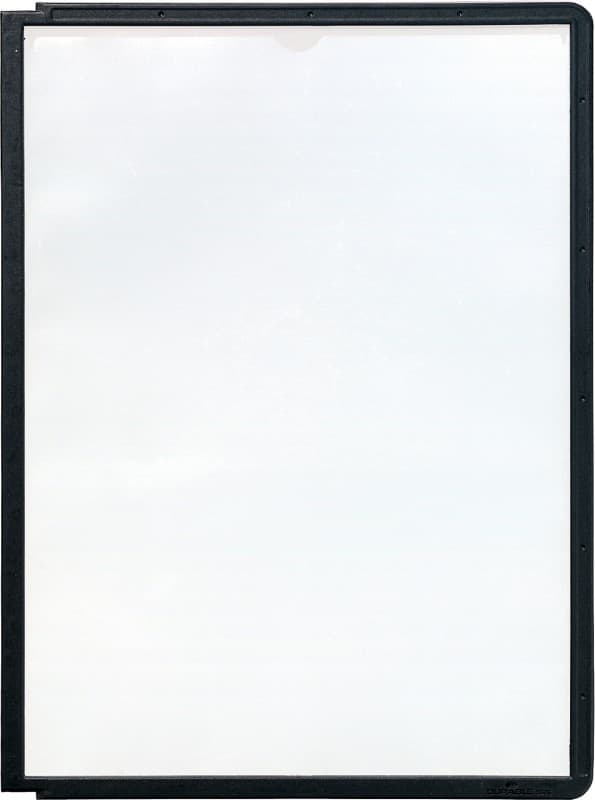 DURABLE Sherpa Sichttafel 5 Flächen A4 PP (Polypropylen) Schwarz 5 Stück