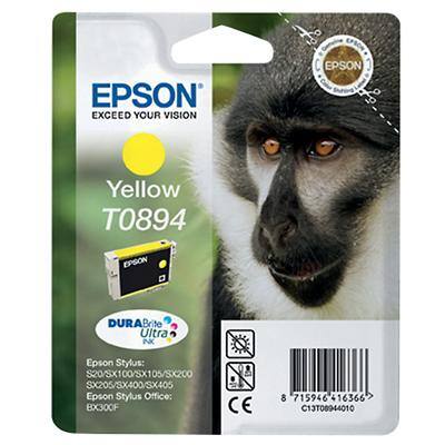 Epson T0894 Original Tintenpatrone C13T08944011 Gelb