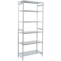 ARNO SPACE Epsilon Regale 6 Fachböden Verzinkt 1.000 x 600 x 2.250 mm Grau