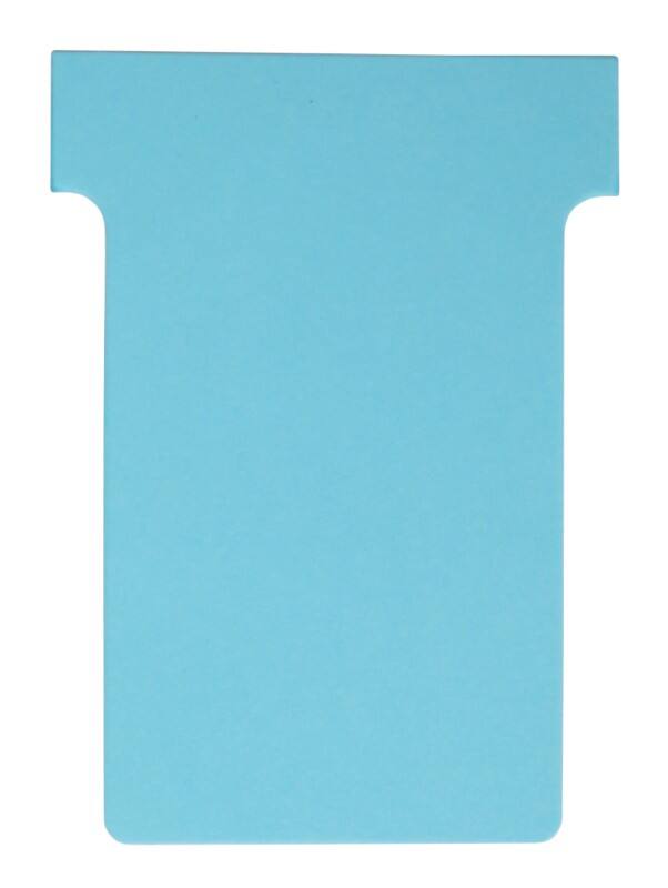 Nobo T-Steckkarten 3 8 x 12 cm Hellblau 100 Stück 