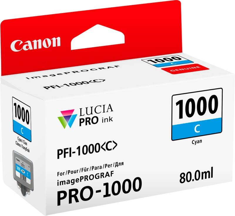 Canon PFI-1000C Original Tintenpatrone Cyan