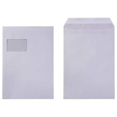 Viking Briefumschläge Mit Fenster C4 229 (B) x 324 (H) mm Selbstklebend Weiß 100 g/m² 250 Stück