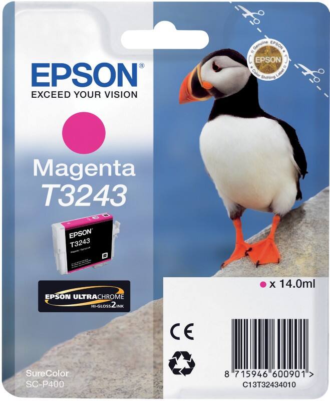 Epson T3243 Original Tintenpatrone T3243 Magenta