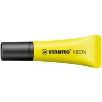 STABILO NEON 72/24 Textmarker Gelb Breit Keilspitze 1 - 5 mm