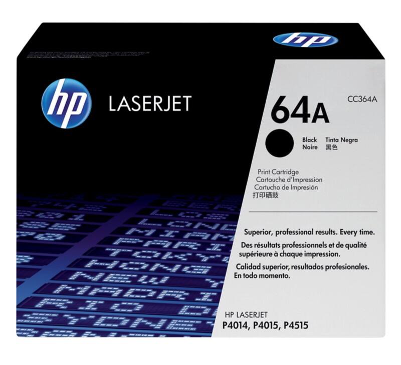 HP 64A Original Tonerkartusche CC364A Schwarz